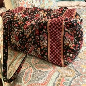 Vera Bradley Lg Iconic Duffel Anastacia NEW 0221